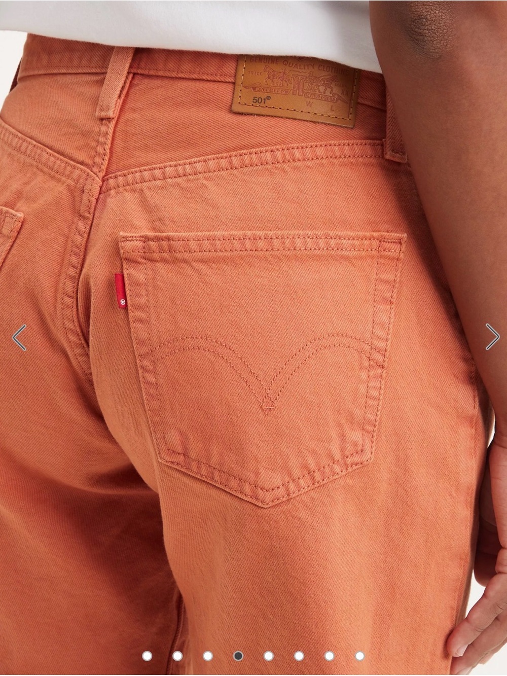 Levi's 501 Women's Mid-Rise 90’s Jean Shorts